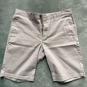 J. Crew Light Gray Flat Front Shorts